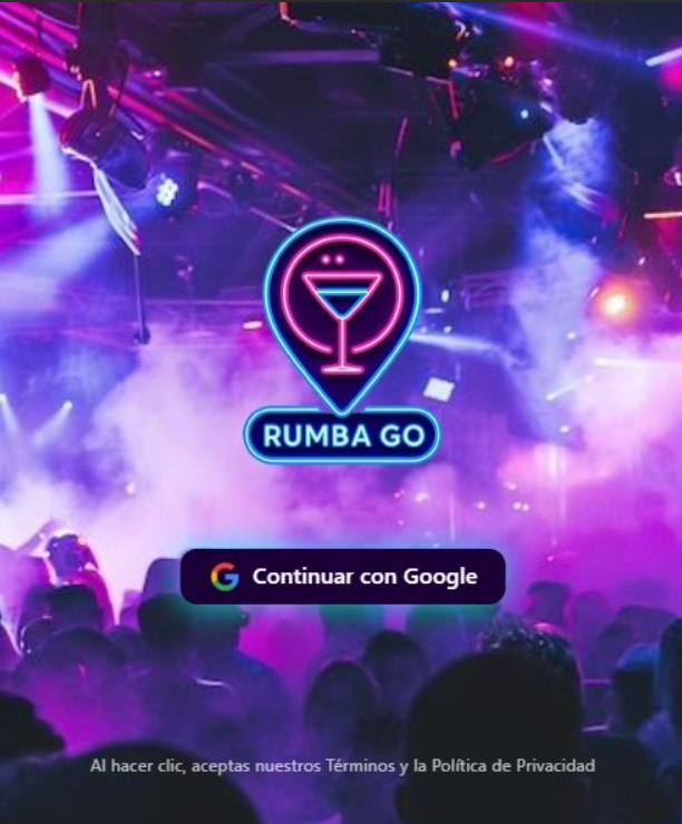 Vista previa de la app
